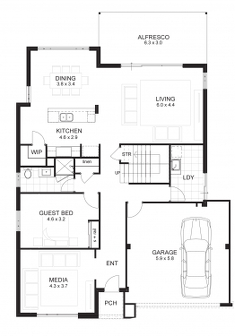 Stone House — Ground floor